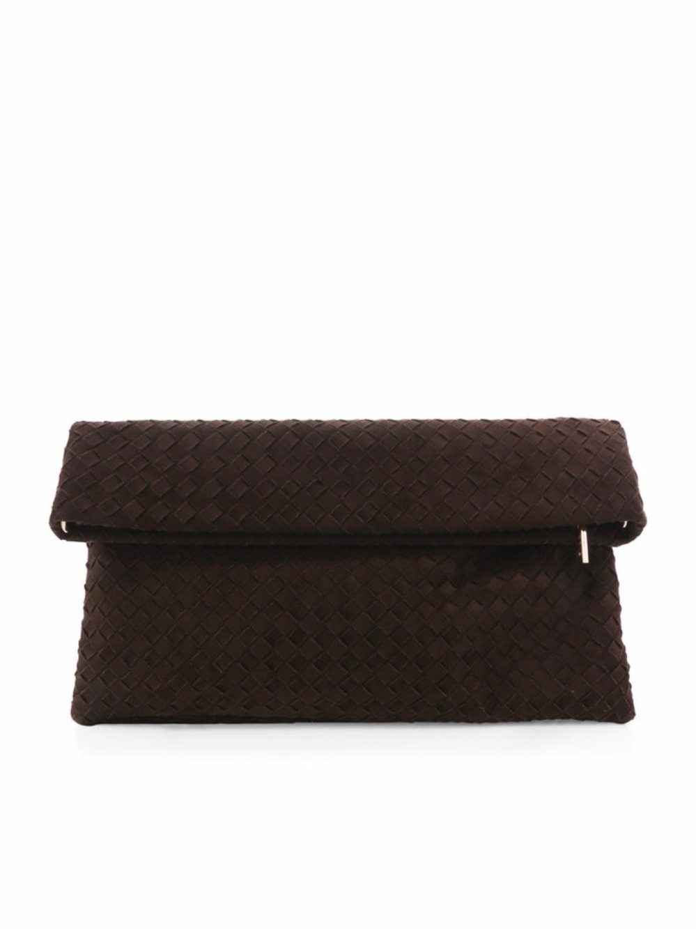Alicia Clutch Bag
Dark Cacao Suede
